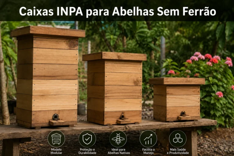Caixas INPA para Abelhas Sem Ferrão
