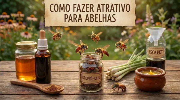 Como Fazer Atrativo para Abelhas