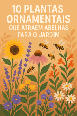 10 Plantas Ornamentais que Atraem Abelhas para o Jardim