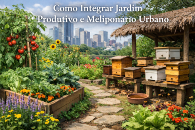 Como Integrar Jardim Produtivo e Meliponário Urbano
