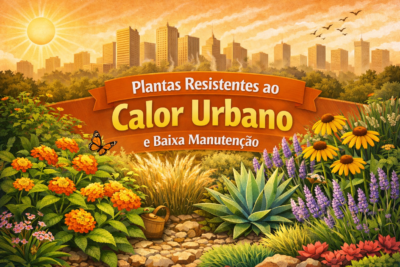 Plantas Resistentes ao Calor Urbano e Baixa Manutenção