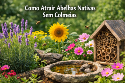 Como Atrair Abelhas Nativas Sem Colmeias
