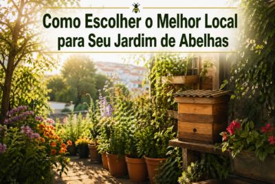 Melhor Local para Jardim de Abelhas