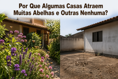 Por Que Algumas Casas Atraem Muitas Abelhas e Outras Nenhuma