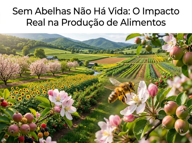 Sem Abelhas Não Há Vida: O Impacto Real na Produção de Alimentos