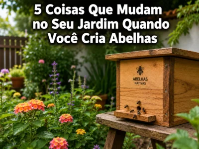 5 Coisas Que Mudam no Seu Jardim Quando Você Cria Abelhas