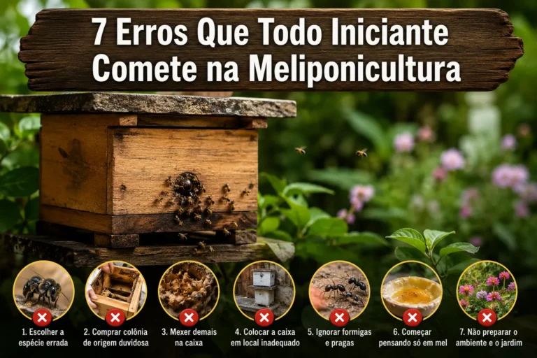 7 Erros Que Quase Todo Iniciante Comete na Meliponicultura