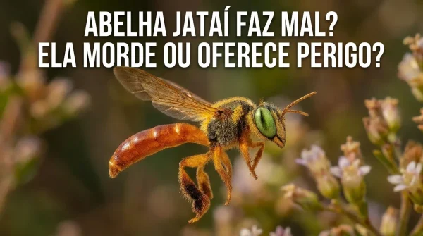 Abelha Jataí Faz Mal
