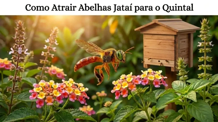 Como Atrair Abelhas Jataí para o Quintal