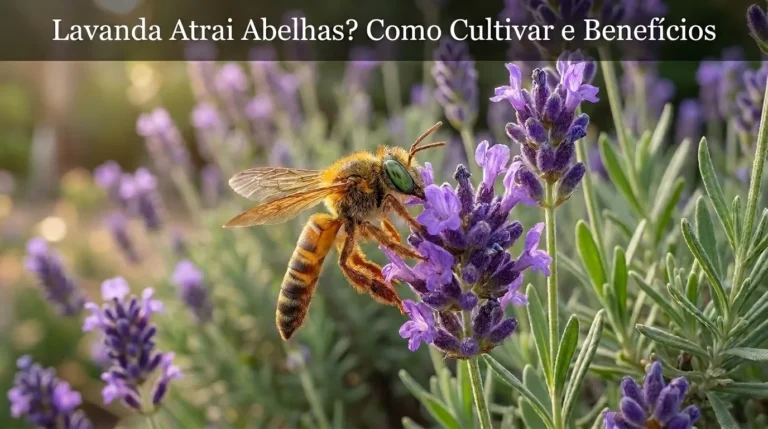 Lavanda Atrai Abelhas? Como Cultivar e Benefícios