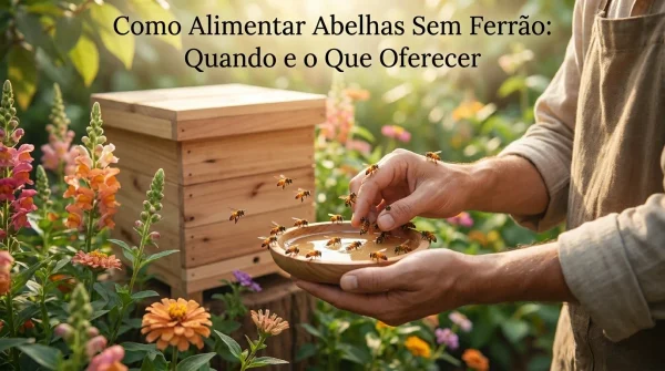 Como Alimentar Abelhas Sem Ferrão: Quando e o Que Oferecer
