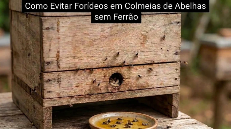 Como Evitar Forídeos nas Colmeias de Abelhas Sem Ferrão