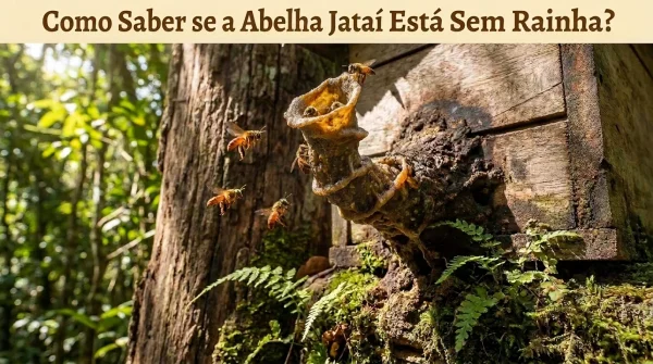 Como Saber se a Abelha Jataí Está Sem Rainha?