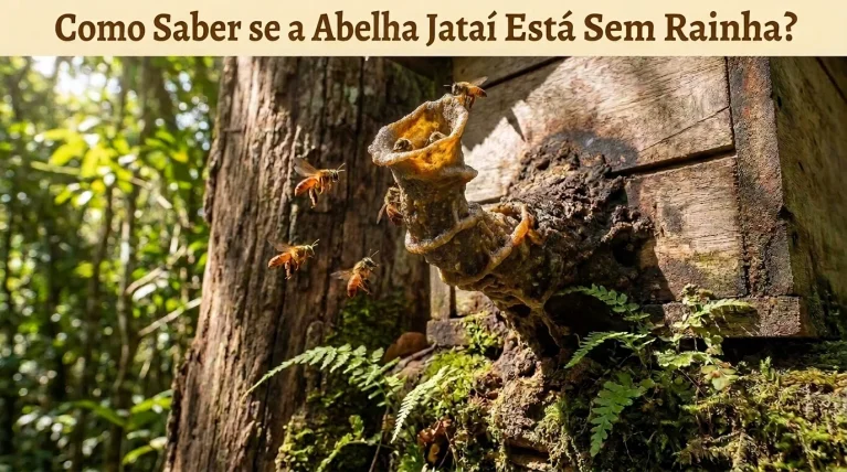 Como Saber se a Abelha Jataí Está Sem Rainha?