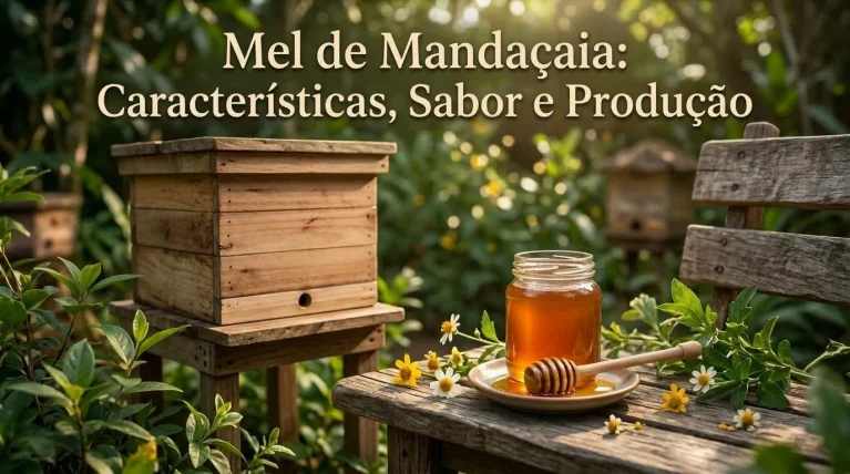 Mel de Mandaçaia Características, Sabor e Produção