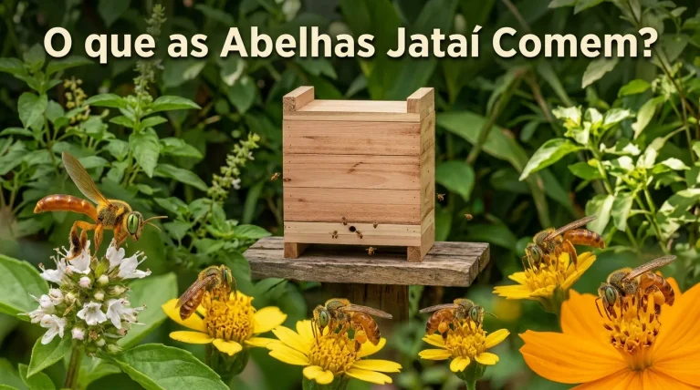 O que as Abelhas Jataí Comem?