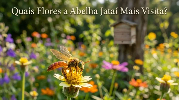 Quais Flores a Abelha Jataí Mais Visita?