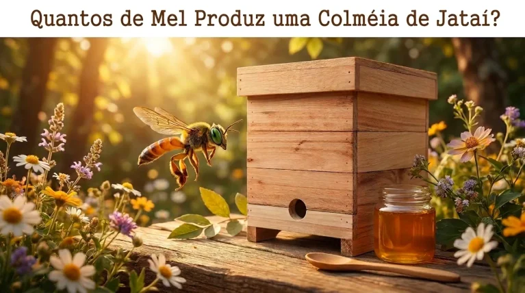 Quanto Mel Produz uma Colmeia de Jataí?