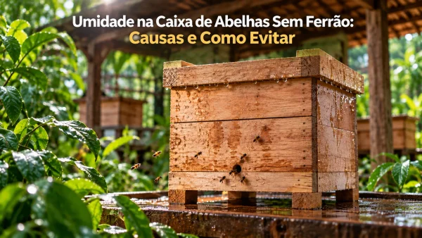 Umidade na Caixa de Abelhas Sem Ferrão: Causas e Como Evitar